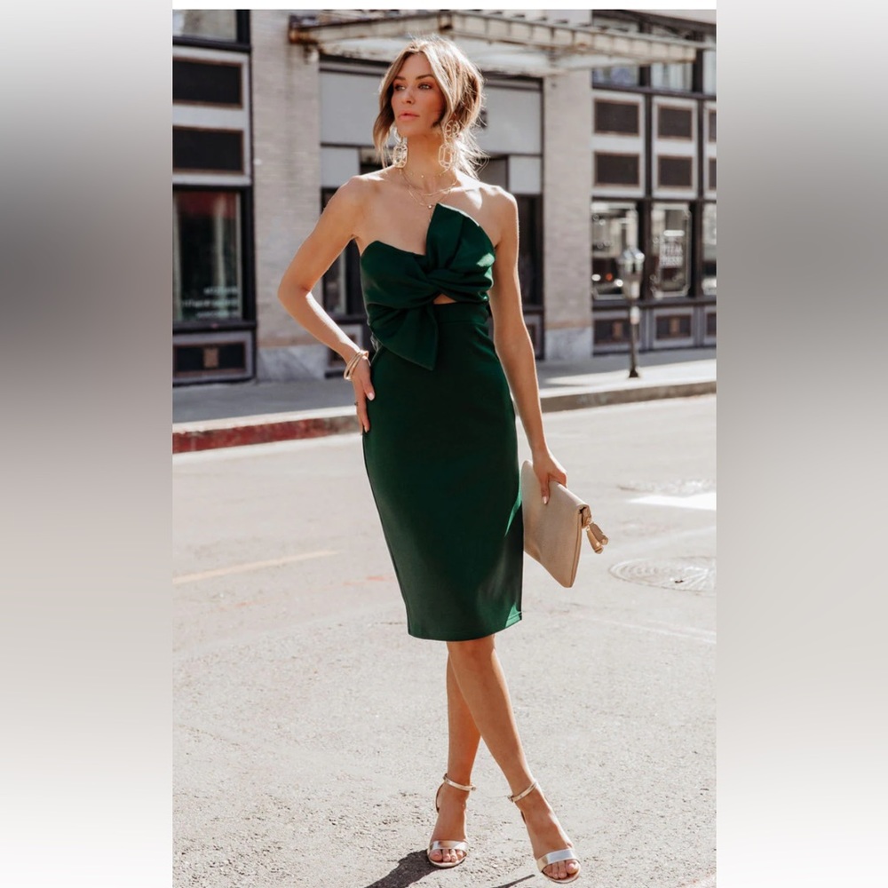 Vici bow dress